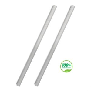 Canudo Sachê Biodegradável a Granel (Ø 5 x 245 mm), c/ 3000 Unidades.